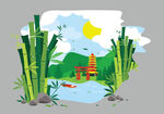 竹子背景