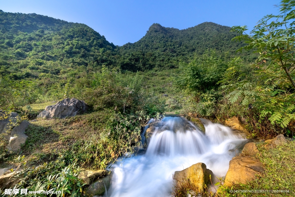 草地清泉