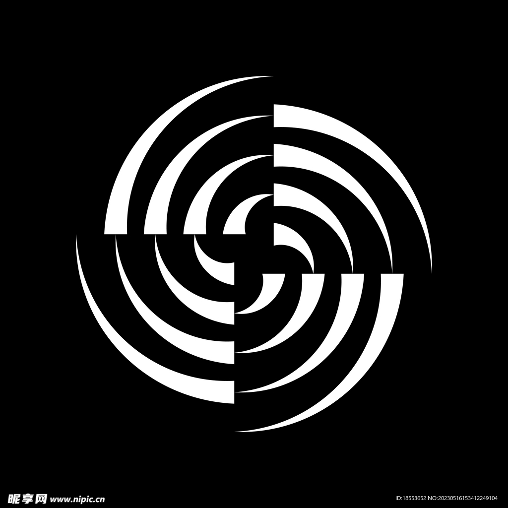 赛博朋克 科技图形 几何形  