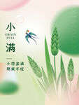 小满节气海报