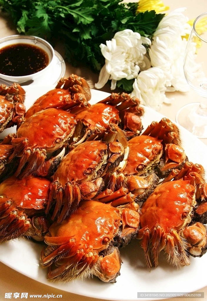 大闸蟹美味