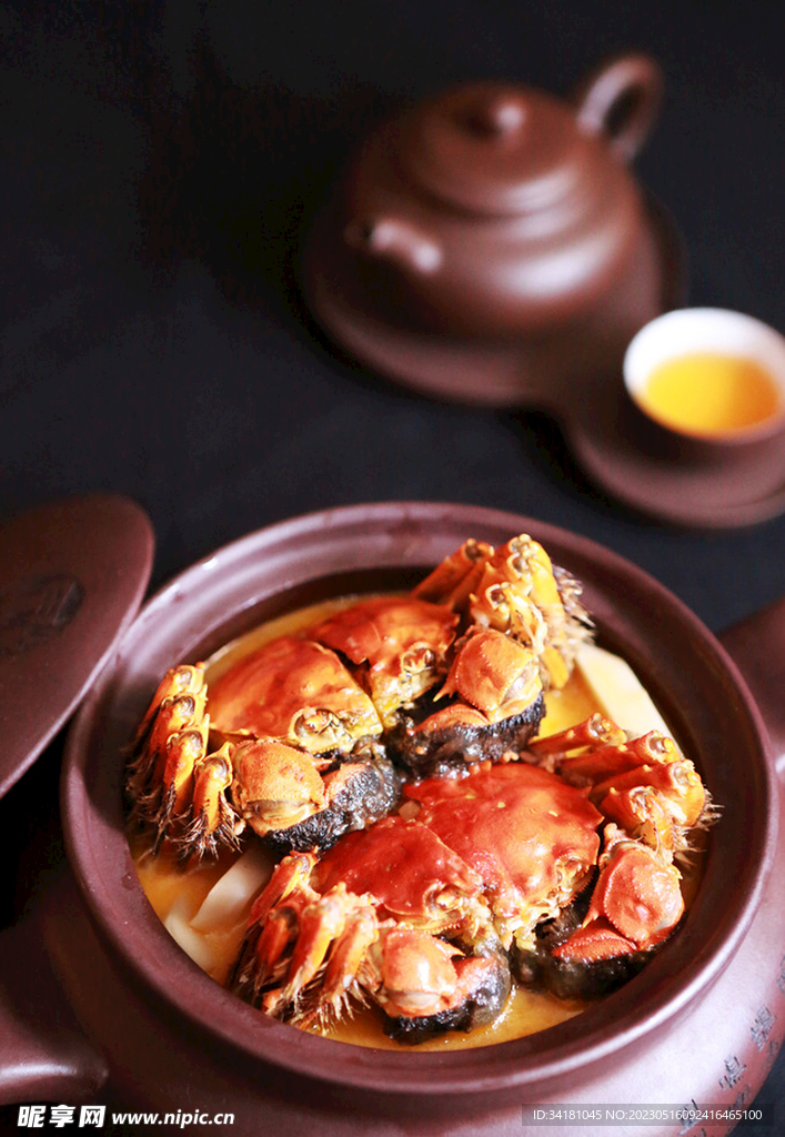 大闸蟹美食
