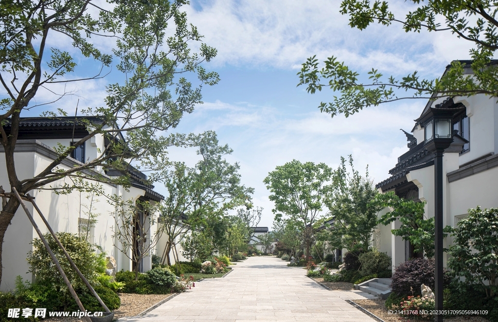 中式庭院建筑 