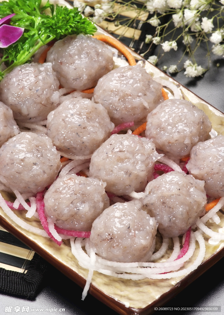 鲜虾丸