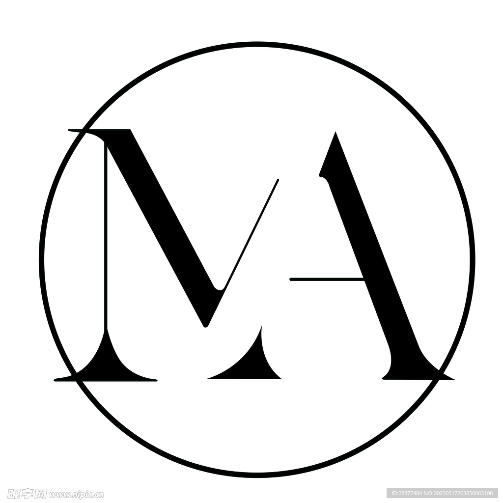 字母MA标志