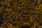 科技感电子线路板图片