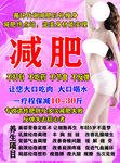 减肥海报 