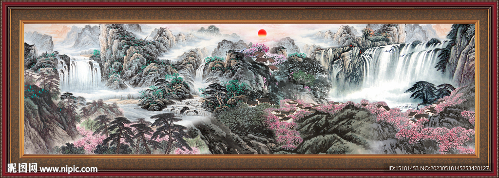 山水画