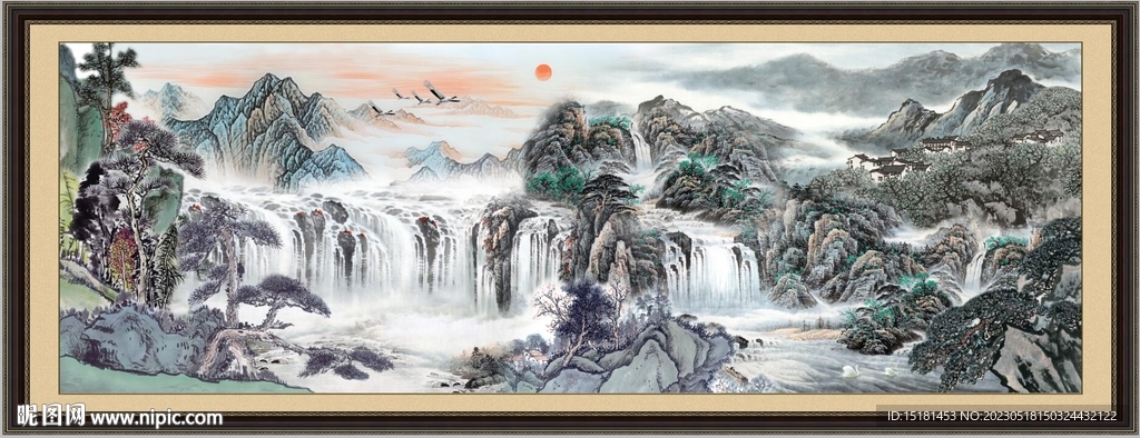 山水画 