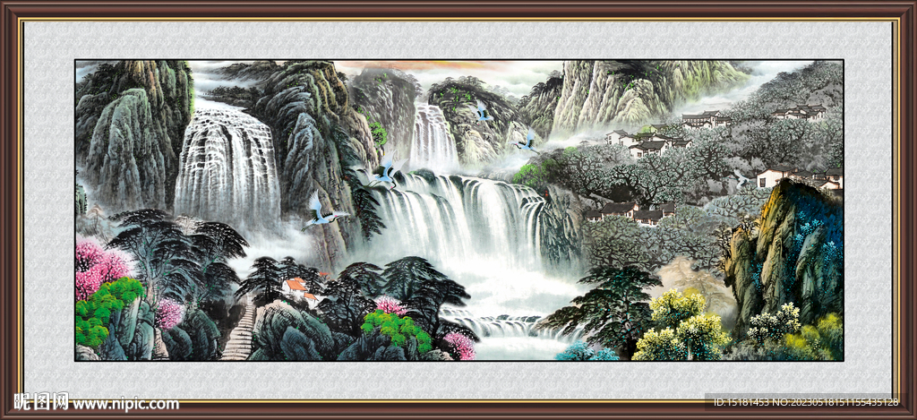 山水画