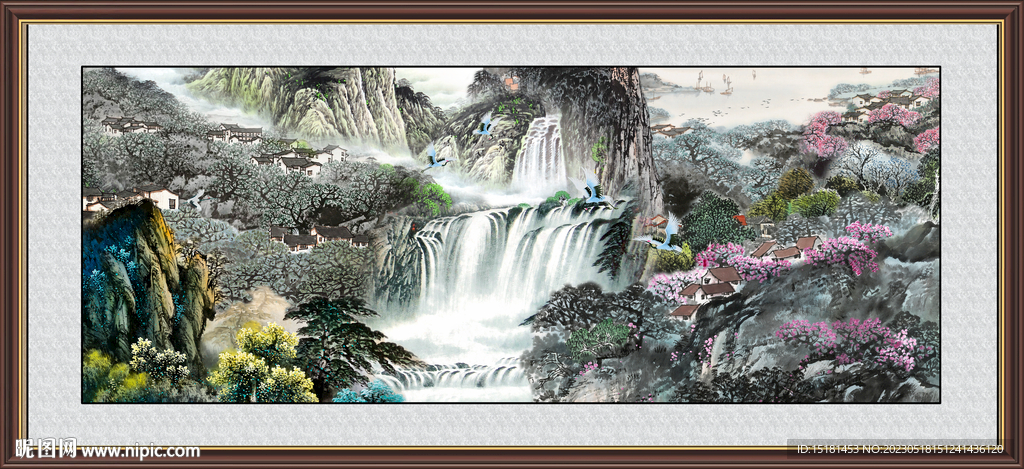 山水画 