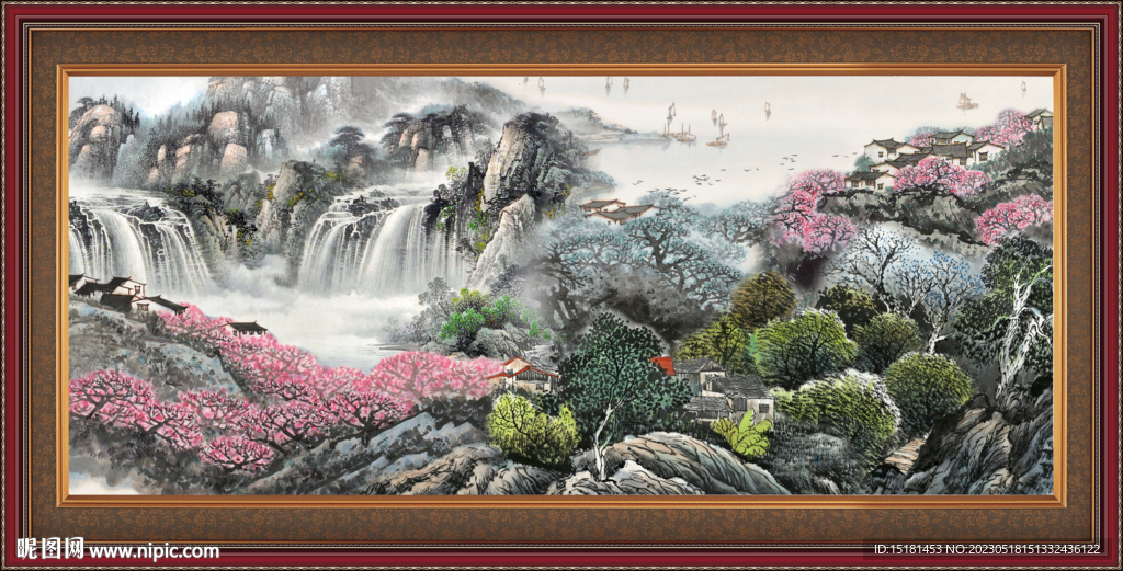 山水画 