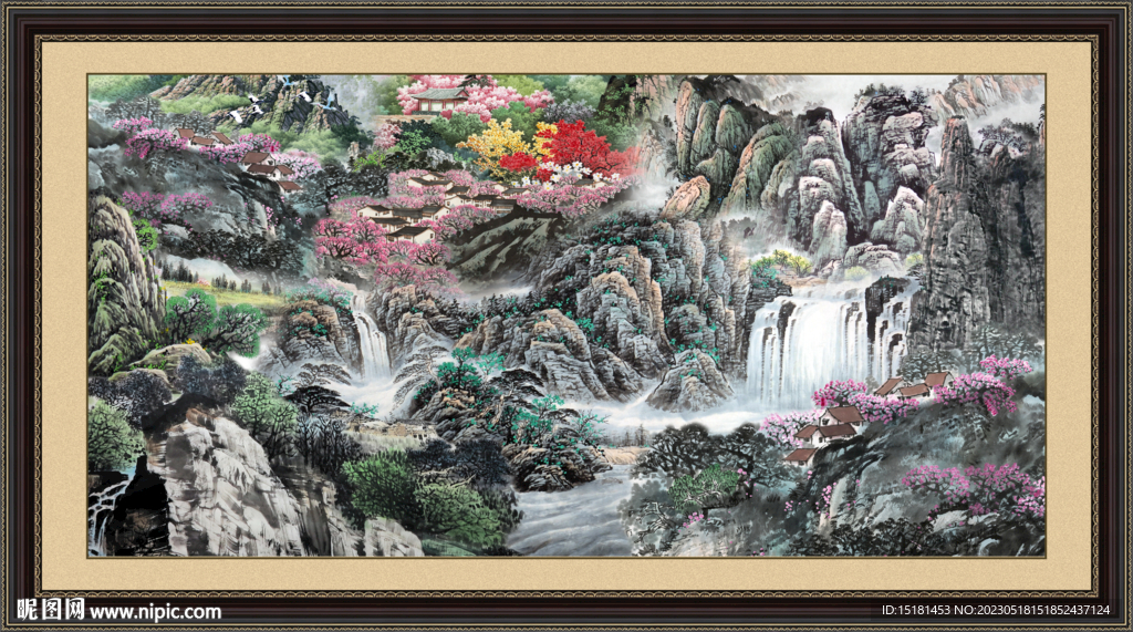 山水画 