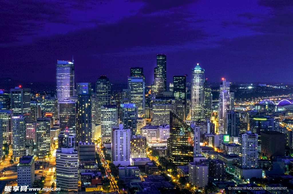 城市夜色