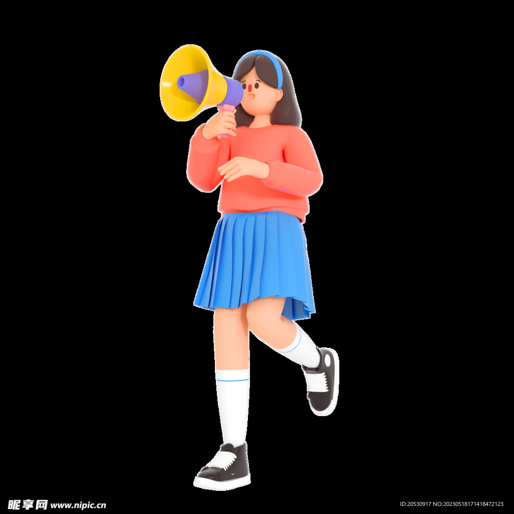 3D电商人物