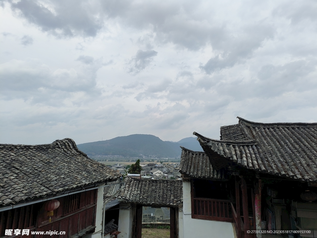 和顺古镇天空