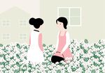 采花女图片