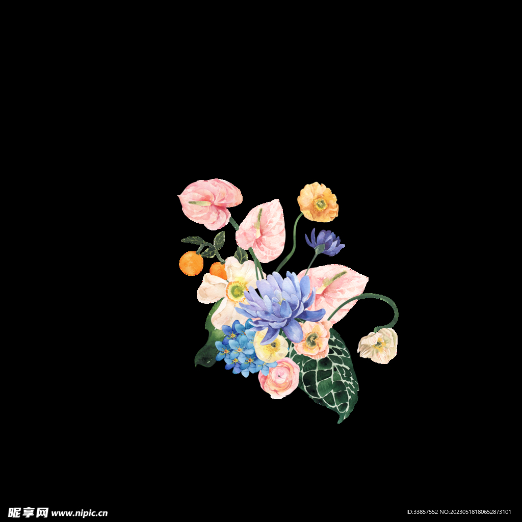 花素材            