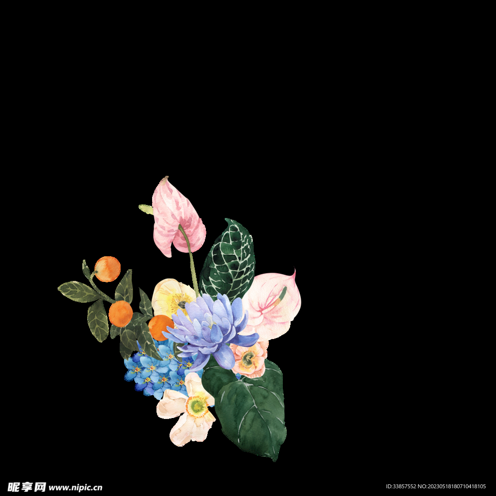 花素材            