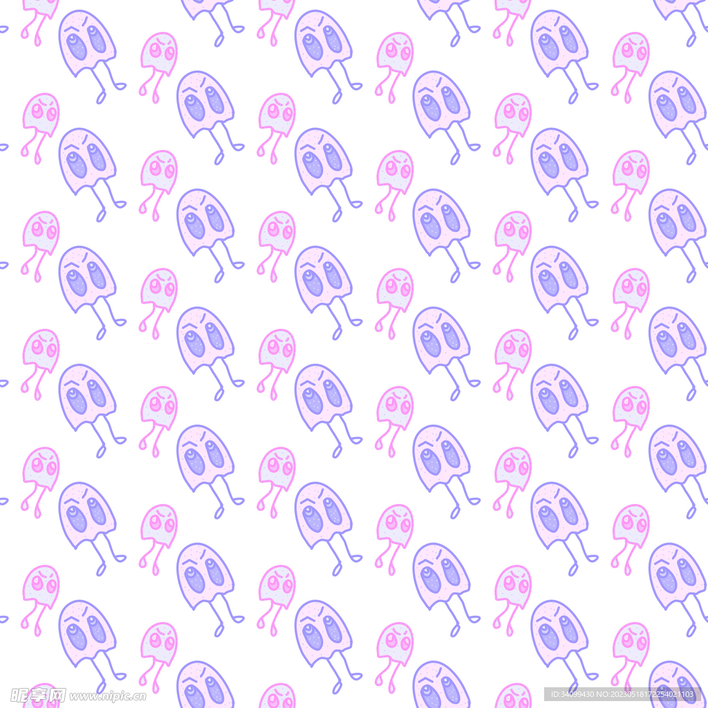 水母图案