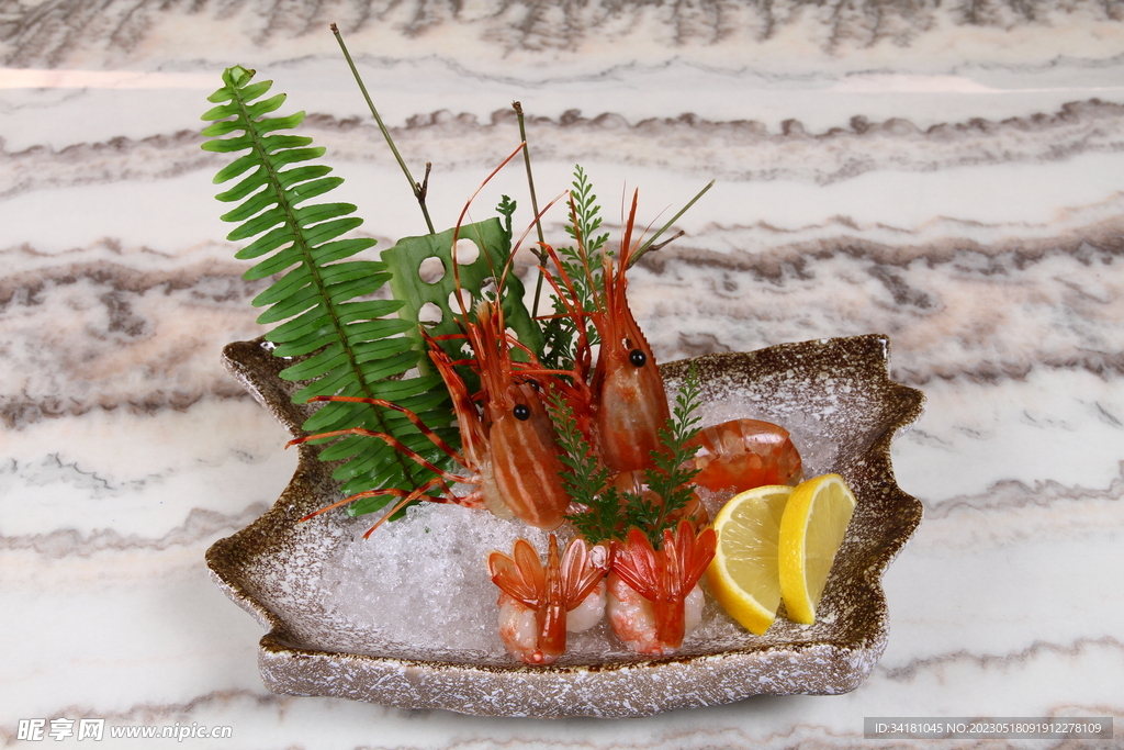 海鲜拼盘美食