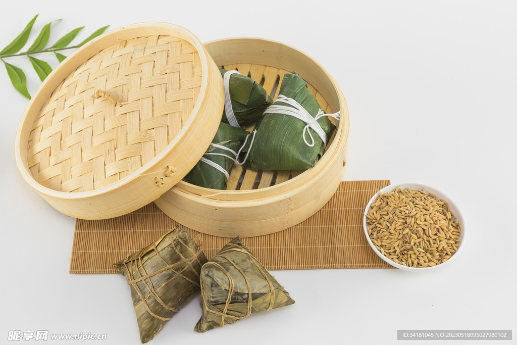 包粽子