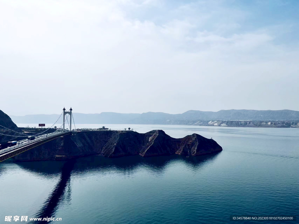 刘家峡大桥观景台