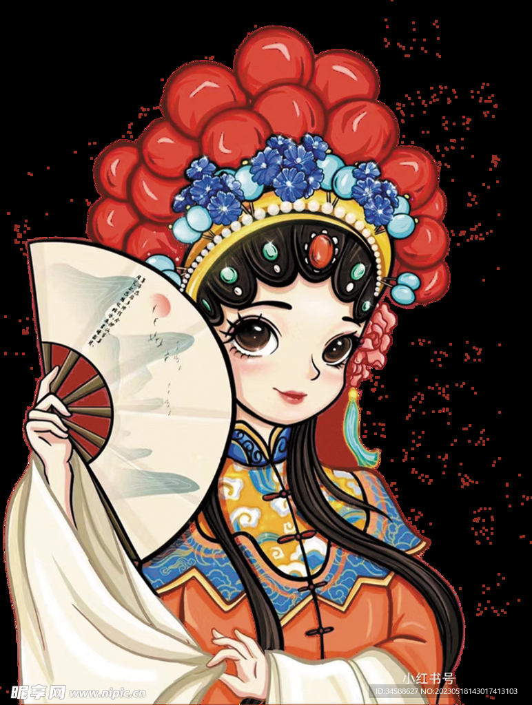 京剧小女孩