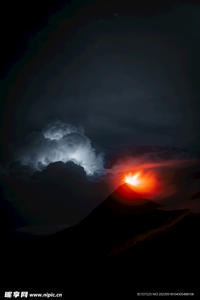 火山与星云