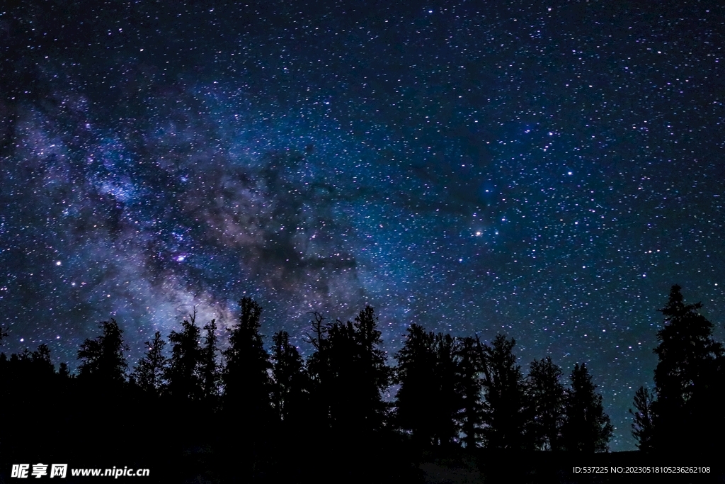 晚上星空