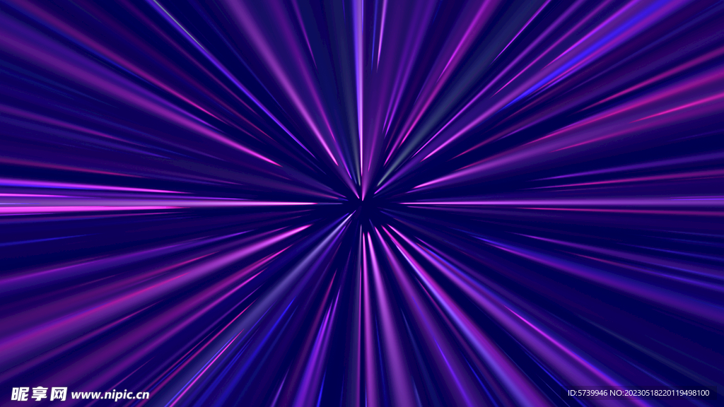 紫色动感光线轨迹空间穿梭图片