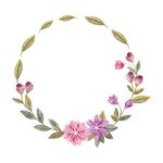 花朵边框