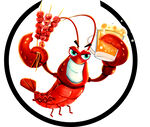 龙虾 logo  海报  传单