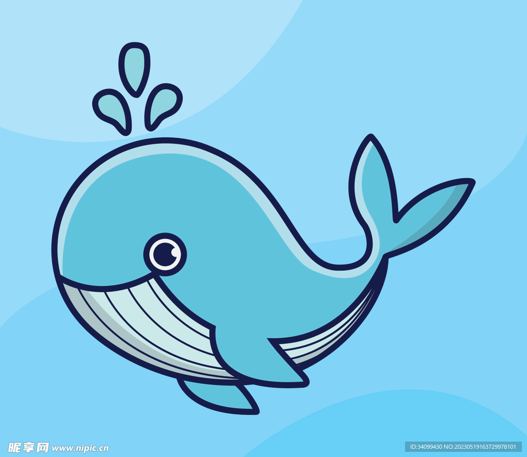 鲸鱼插画|插画|商业插画|tianoohtt - 原创作品 - 站酷 (ZCOOL)
