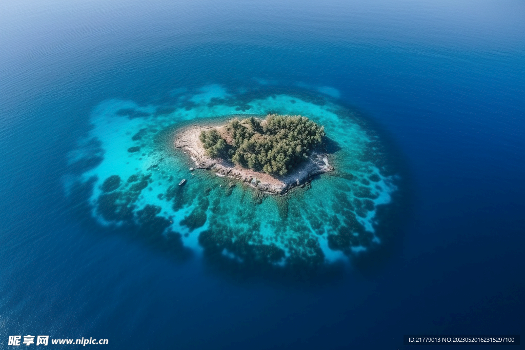 海中岛屿