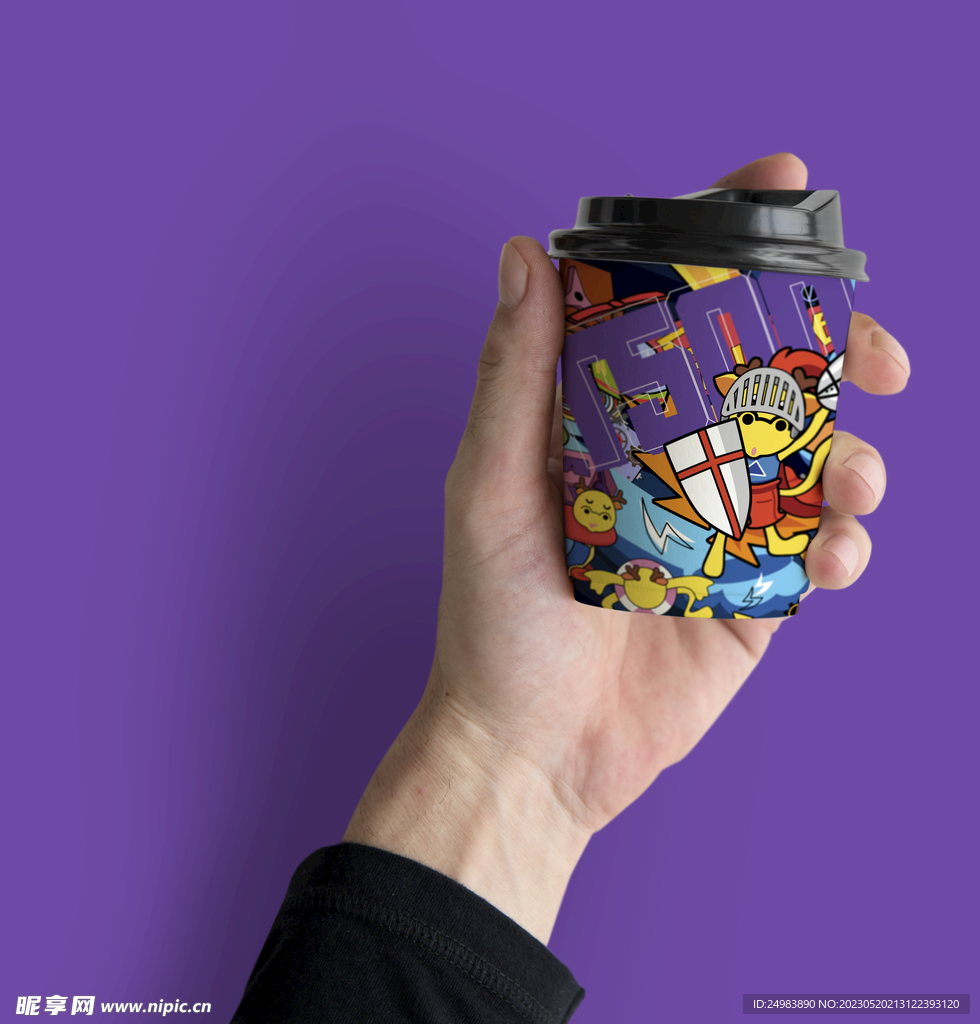 咖啡奶茶饮品样机