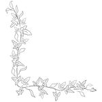 线描植物矢量         