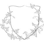 线描植物矢量         