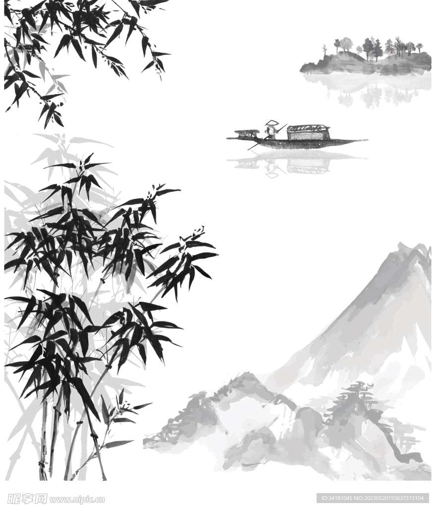 山水画创意