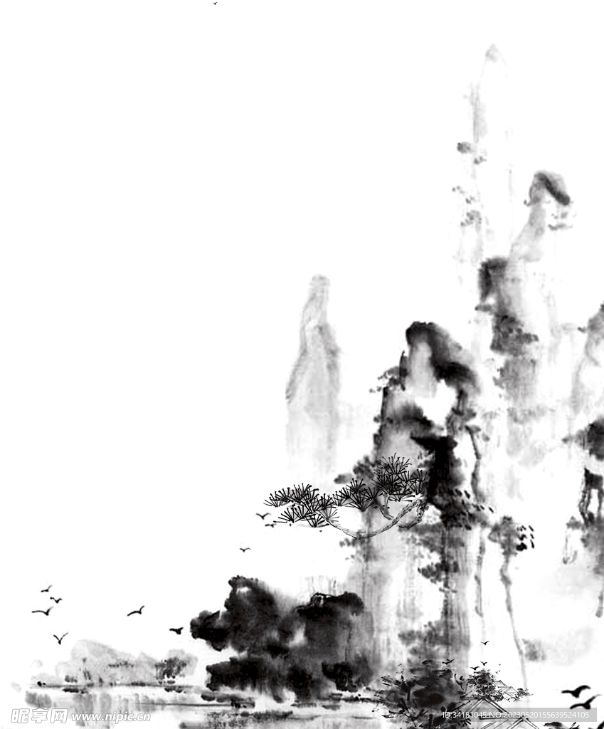 山水画创意
