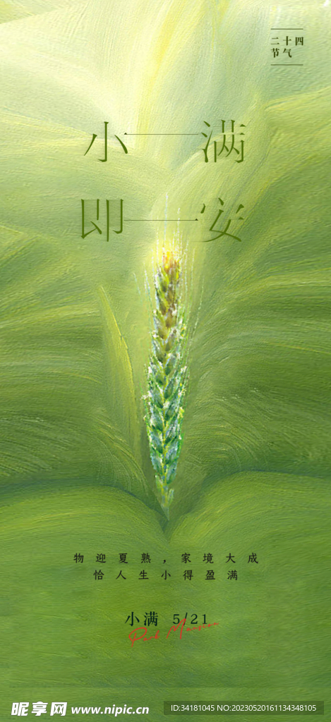 小满 芒种海报
