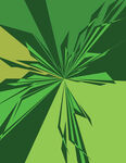 绿色多边形几何结构纹理背景图