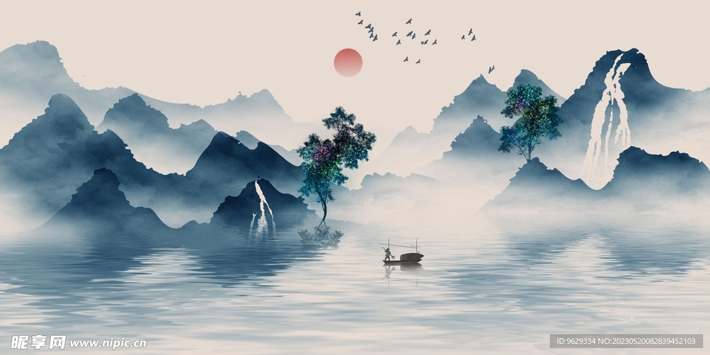 山水画