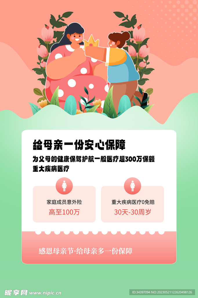 母亲节海报
