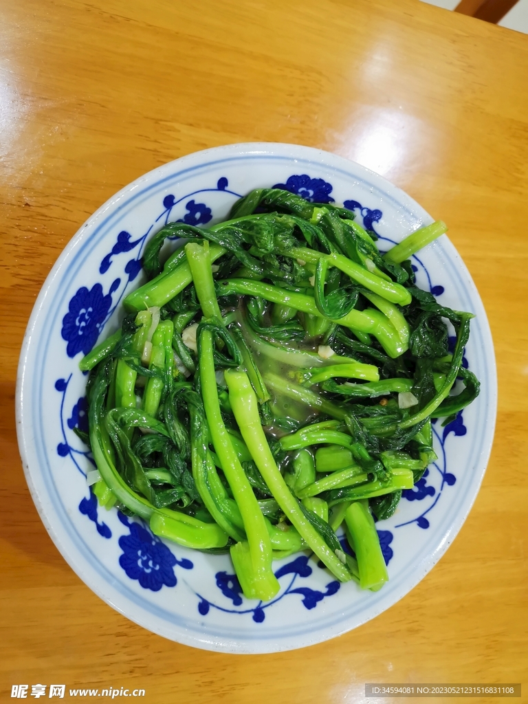 清炒油菜  