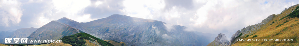 山岭全景高清