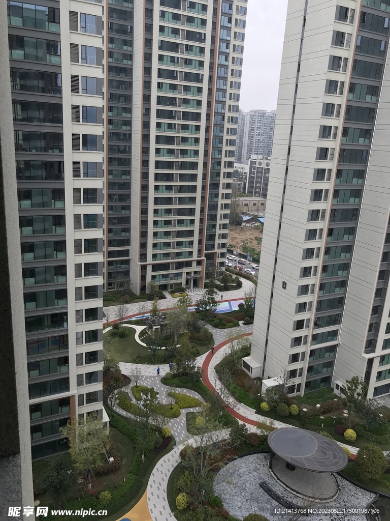 城市小区风景