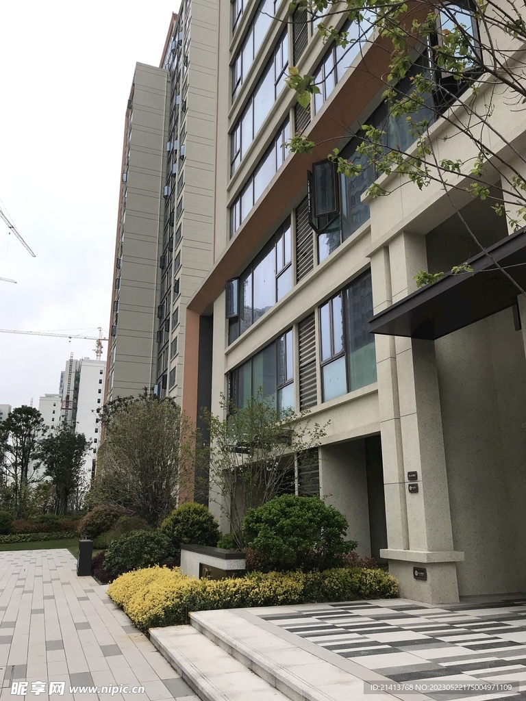 城市小区风景