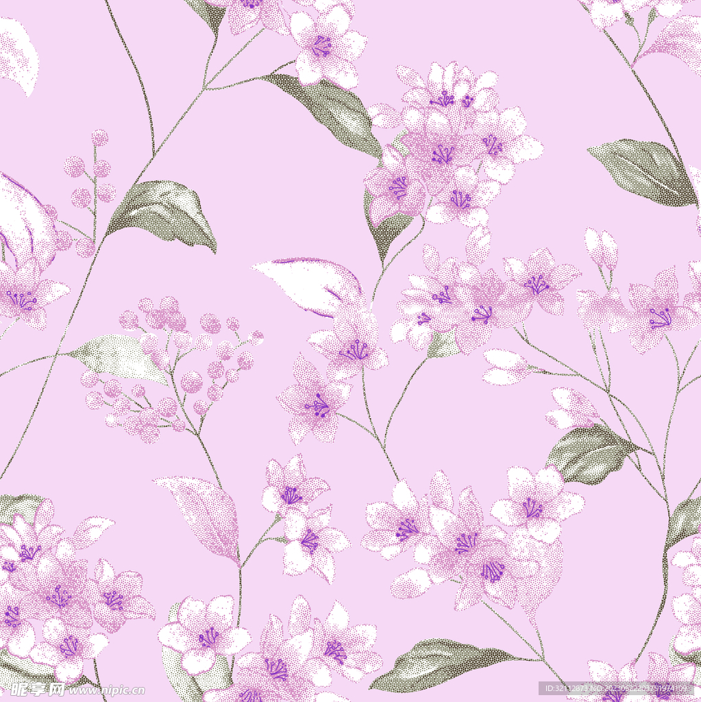 手绘花