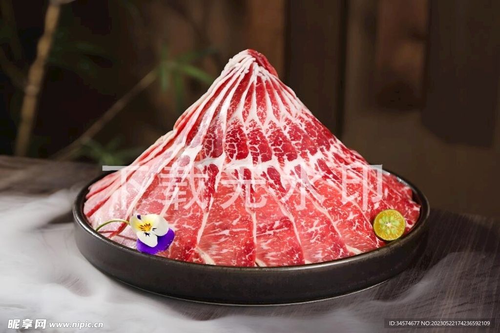 雪花牛肉